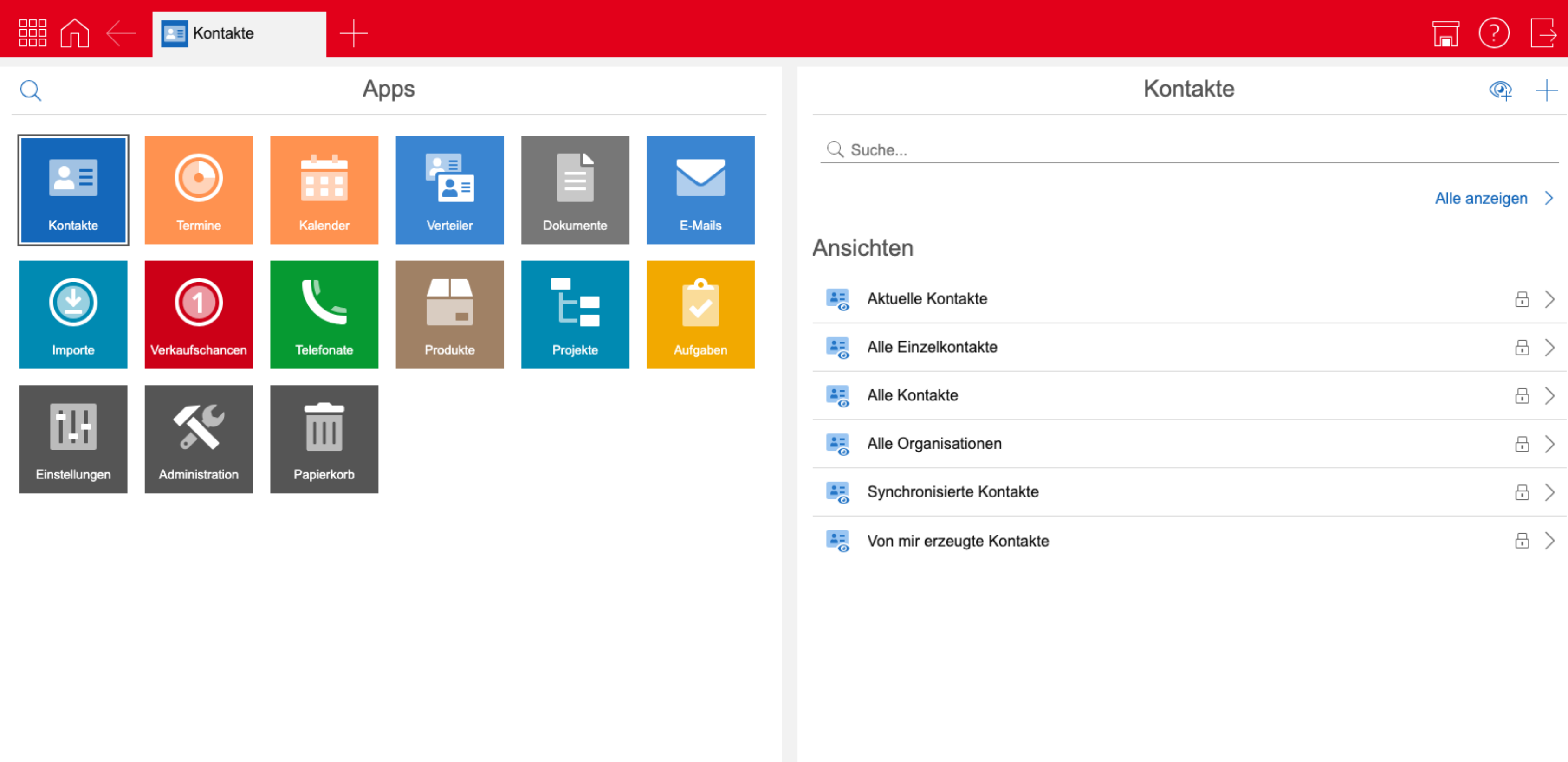 Dashboard 21.CRM Kundenverwaltungsprogramm