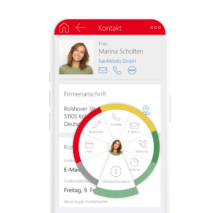 Mobile App 21.CRM